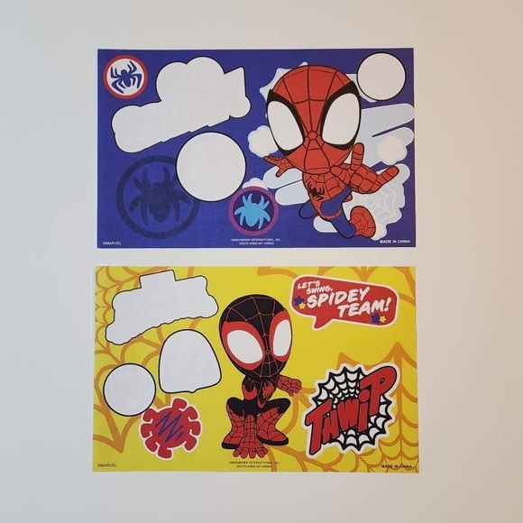 Marvel Spidey & Friends 6 Magic Reveal Giant Posters and Marker - Picture 5 of 5
